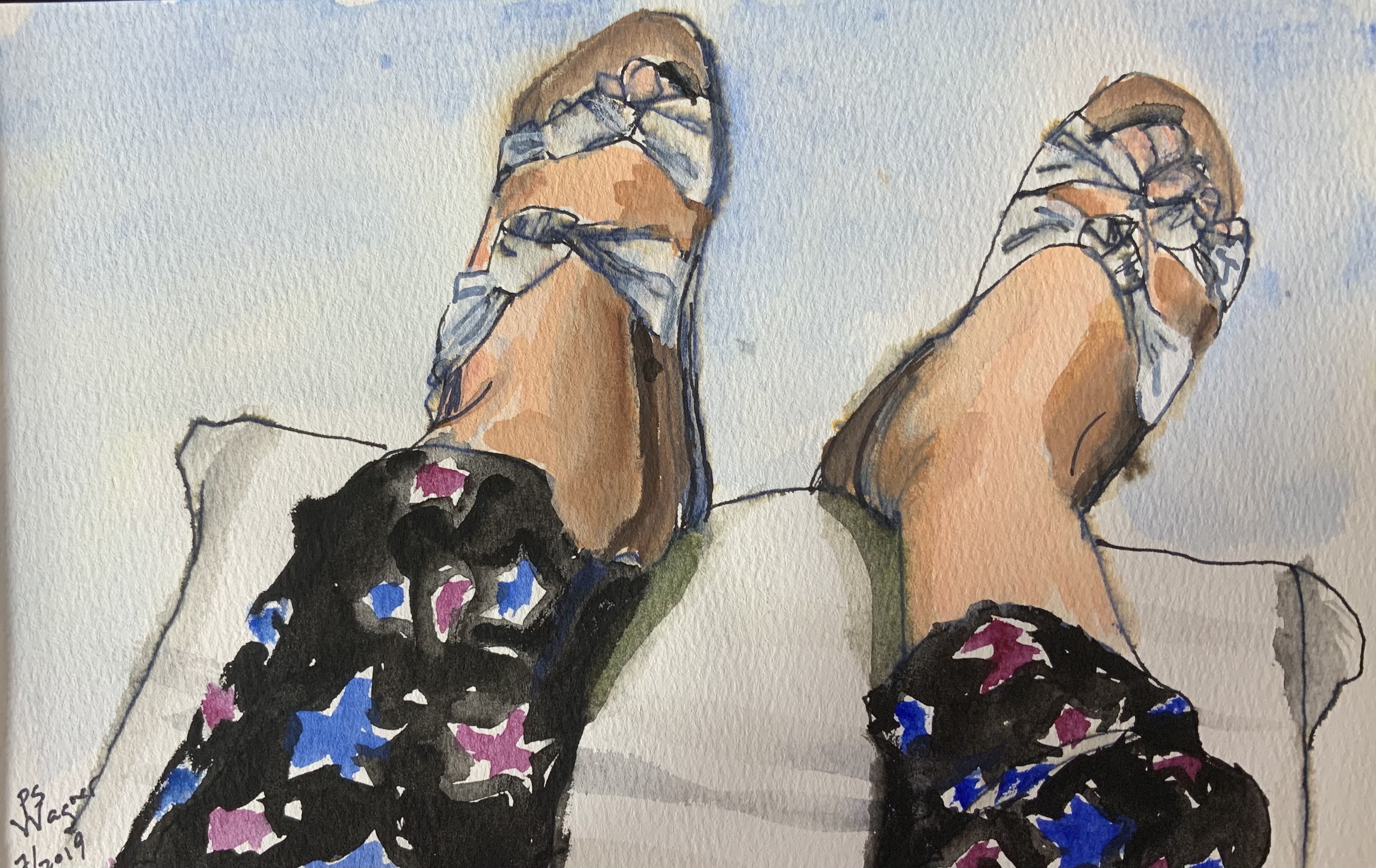 Artist's feet #2