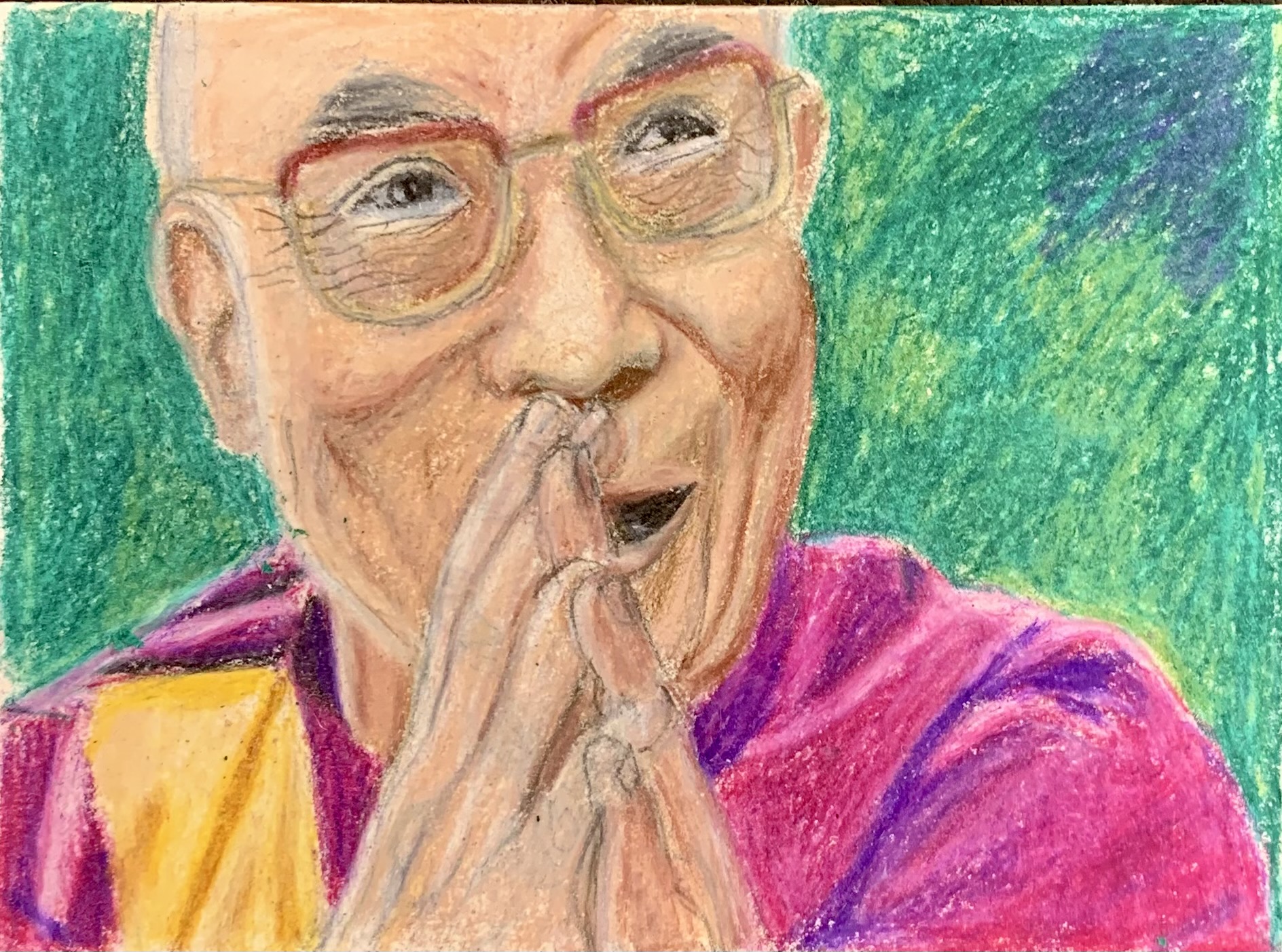 Dalai Lama, Delighted