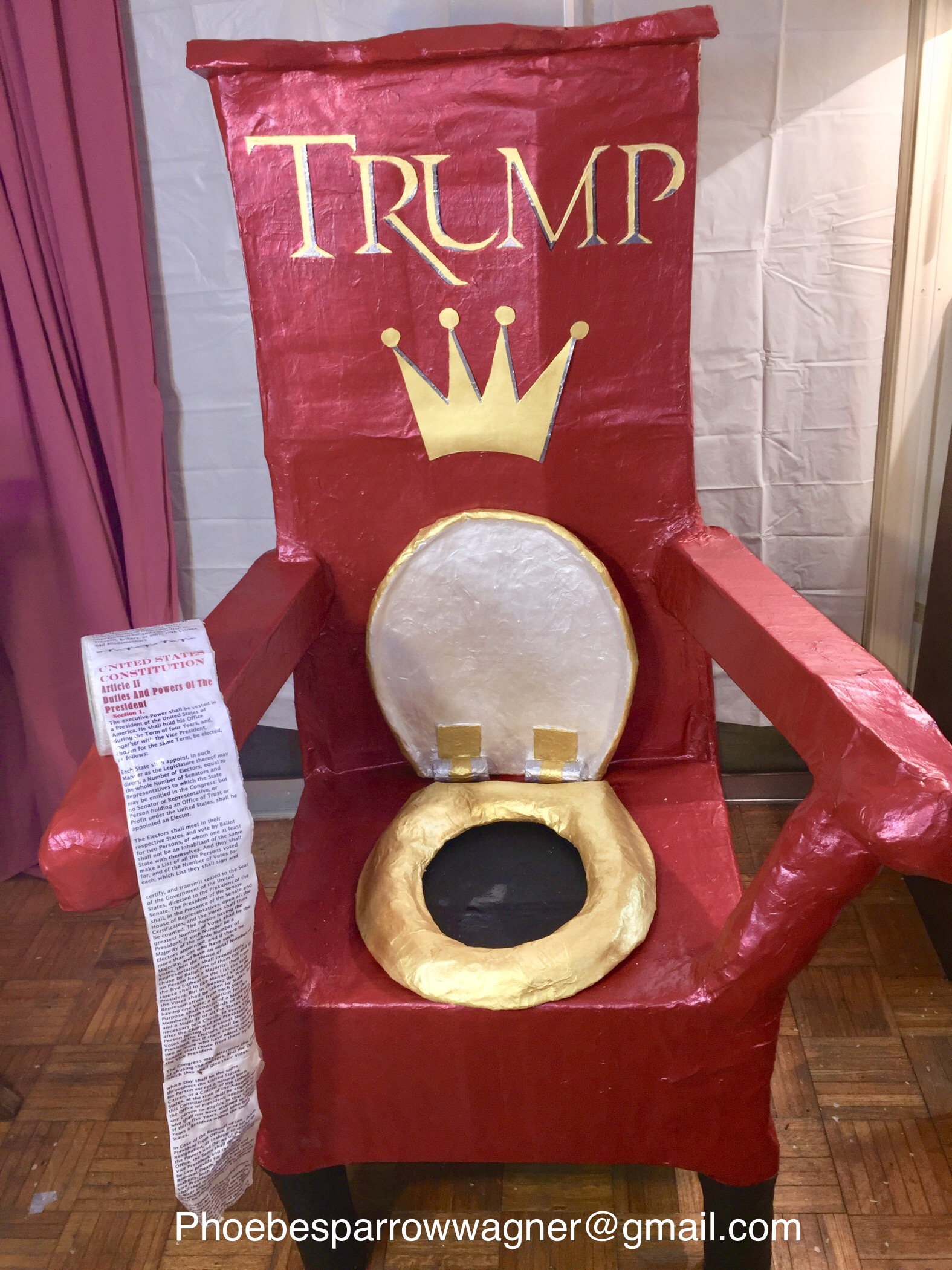 Trump Toilet Throne