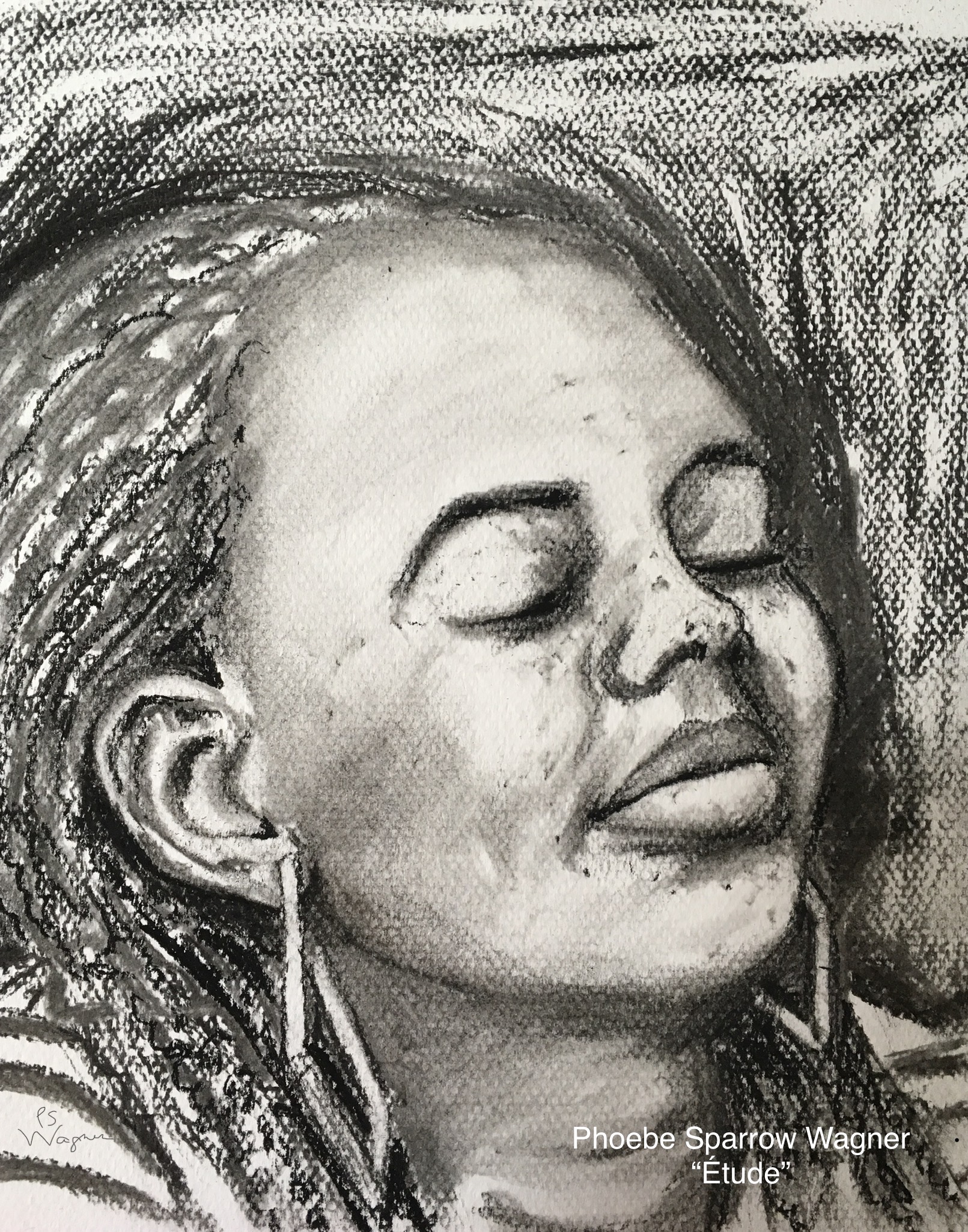Portrait Study of African American Woman